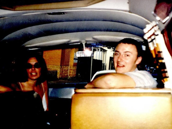 Joanne Lees and Peter Falconio in the VW van in Alice Springs. Picture: Northern Territory Police via AP