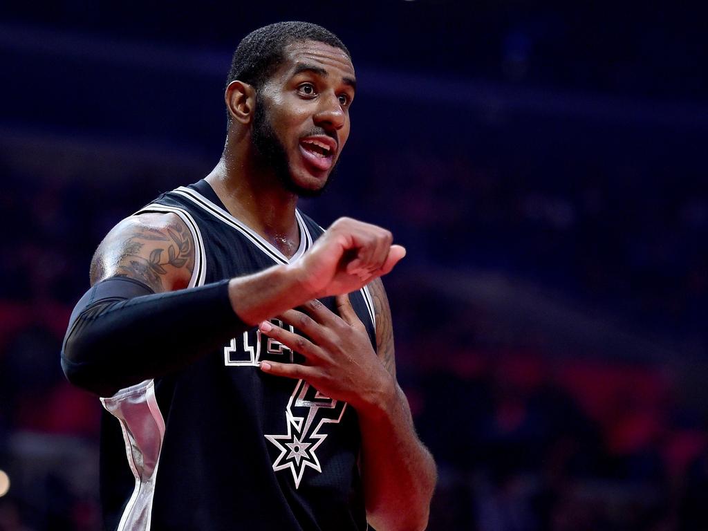 Spurs great LaMarcus Aldridge was set to sign with the Cairns Taipans prior to NBL24. Picture: Harry How/Getty Images/AFP.