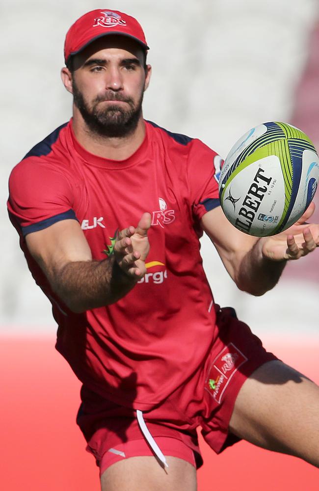 Nick Frisby at Reds training.