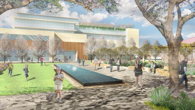 One artist’s view of the revamped Unley Civic Centre precinct. Source: Unley Council