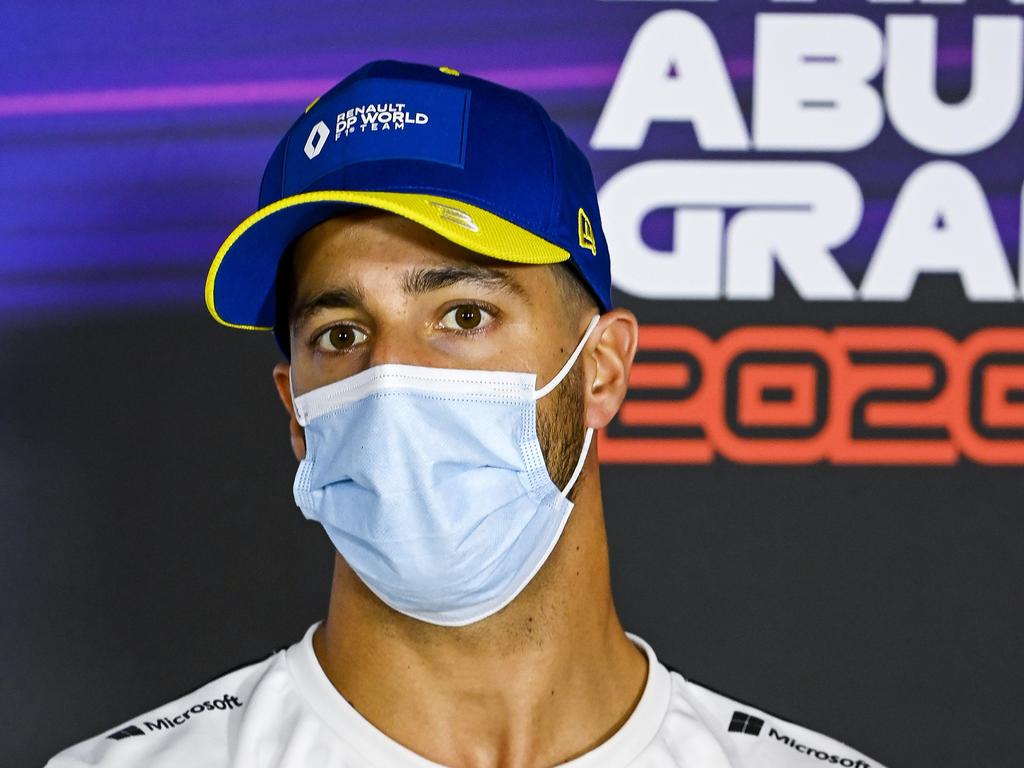 Daniel Ricciardo of Australia and Renault.