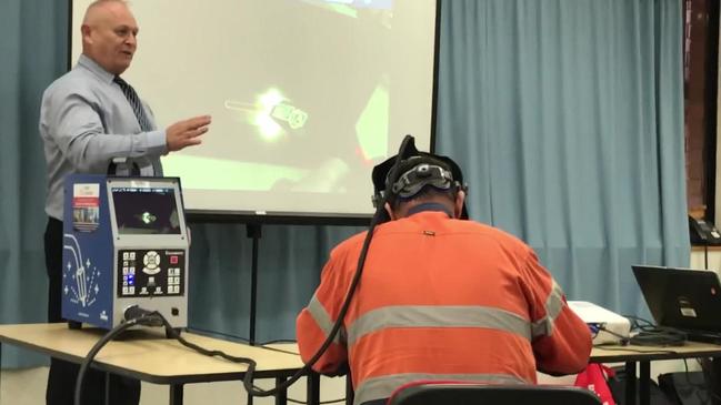 AUGMENTED REALITY: Course in Fusion Welding information session at Tafe South West in Kingaroy.