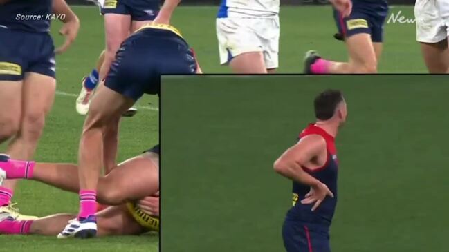 Demons' Steven May act sparks controversy