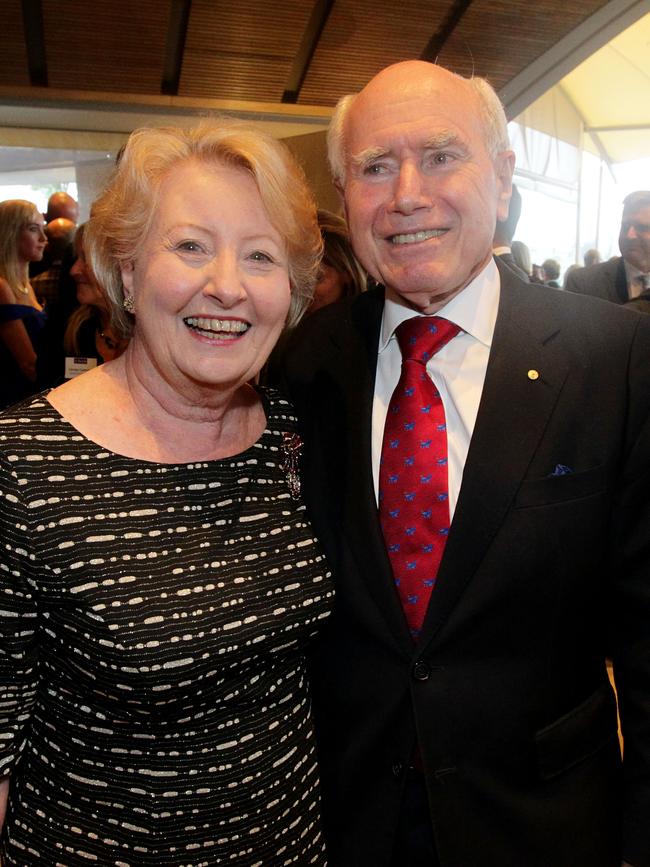 Former prime minister John Howard and wife Jannette still live in their suburban home. Picture: Brianne Makin