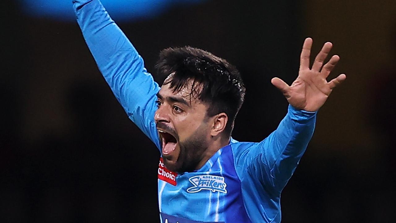 Rashid Khan is one of the 12 platinum players listed for the BBL overseas player draft.