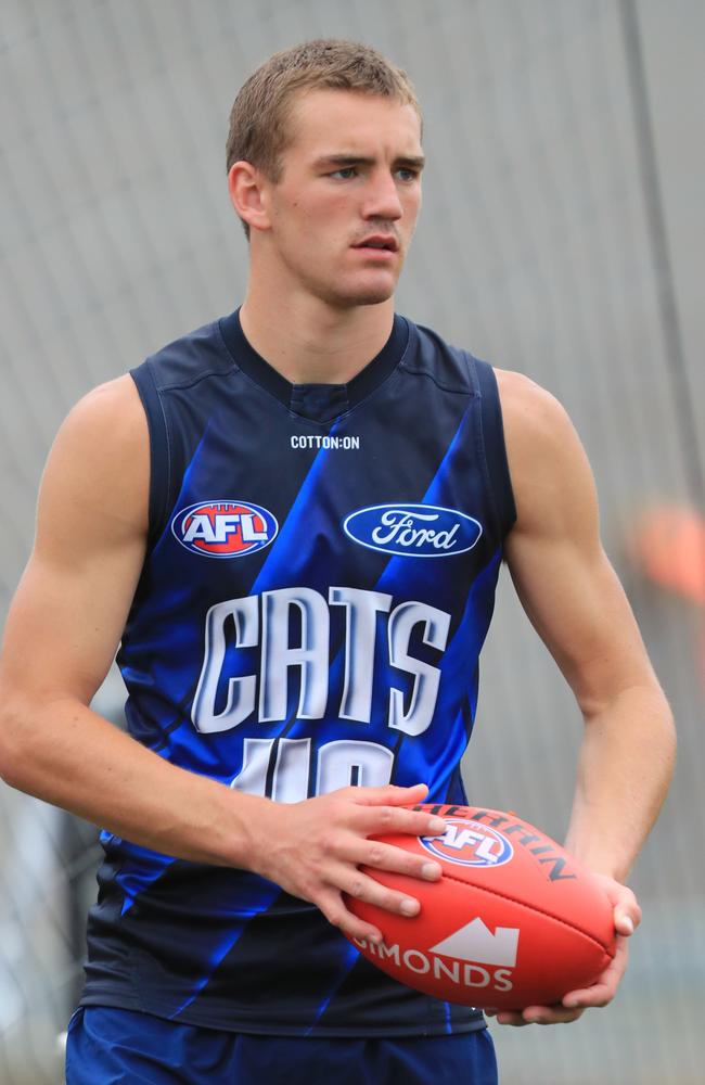 AFL Football Geelong Cats training. 40 Ted ClohesyPicture: Mark Wilson