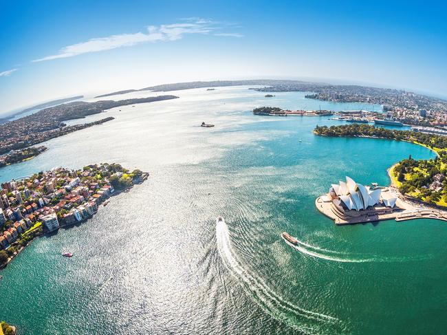 Sydney in Summer. Pic supplied Destination NSW. Opera House Sydney Harbour