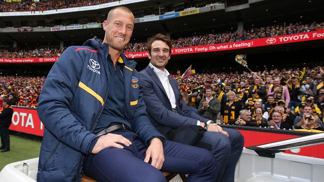 Former club champion Scott Thompson is back at the Crows. Picture: Michael Klein