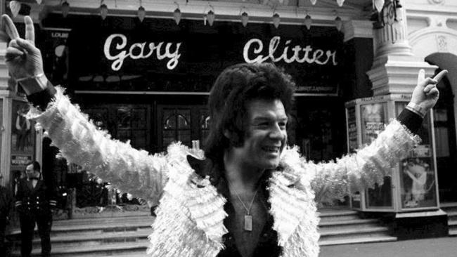 Gary Glitter back in 1973. Picture: AFP