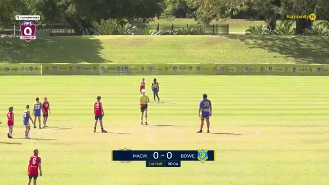 Replay: Mackay West v Bowen State School (Primary boys) - AFLQ Schools Cup North Queensland Championships Day 1