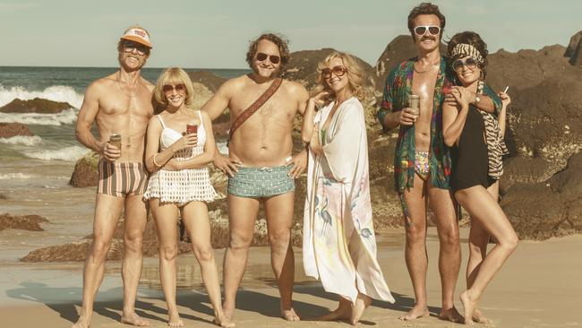 The cast of Flammable Children. Picture: Vince Valitutti.