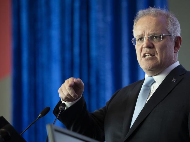 Prime Minister Scott Morrison. Picture: Chris Kidd