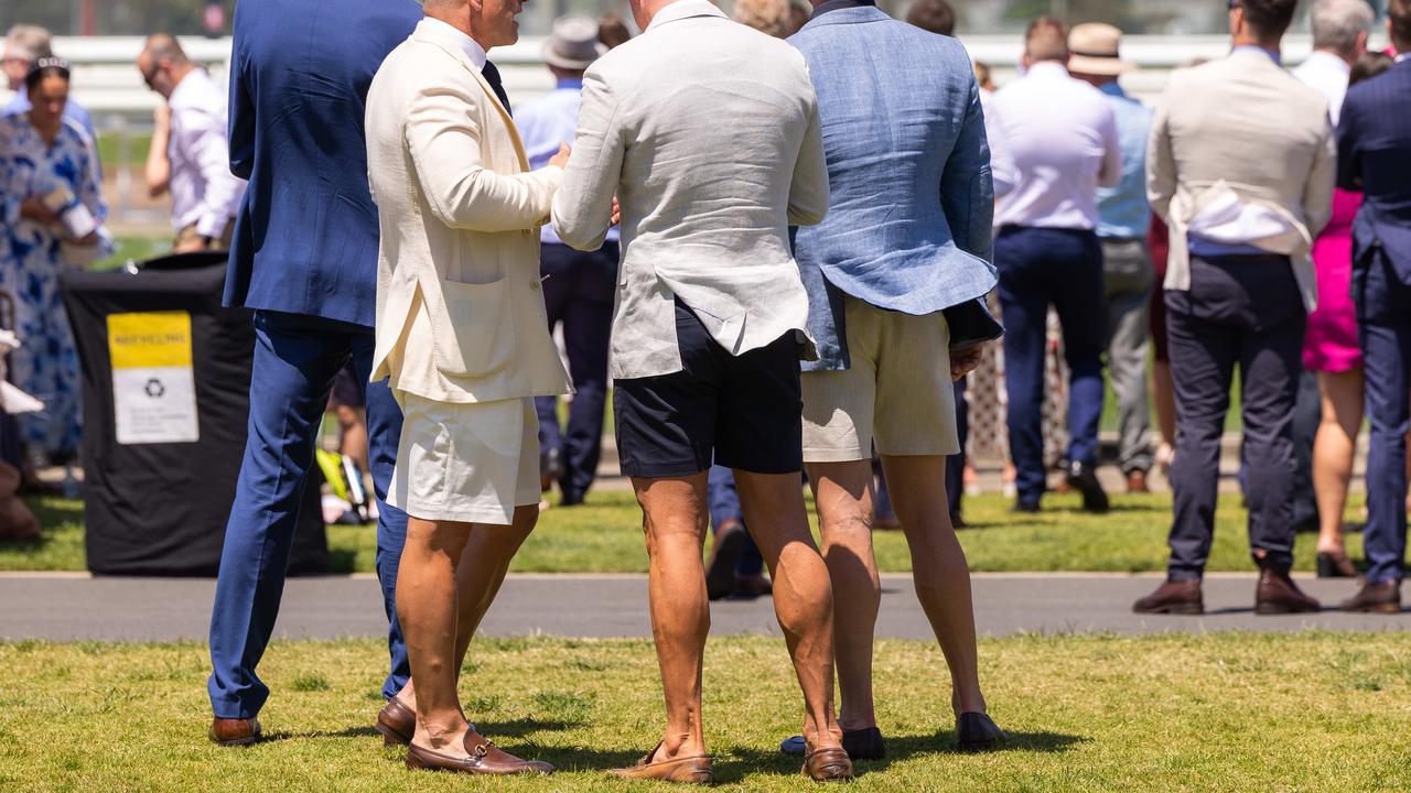 It’s ankle city at The Melbourne Cup. Picture: Jason Edwards