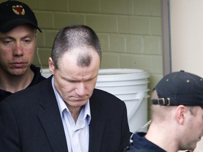 Colonel Russell Williams pictured here leaving court. Picture: Nathan Denette