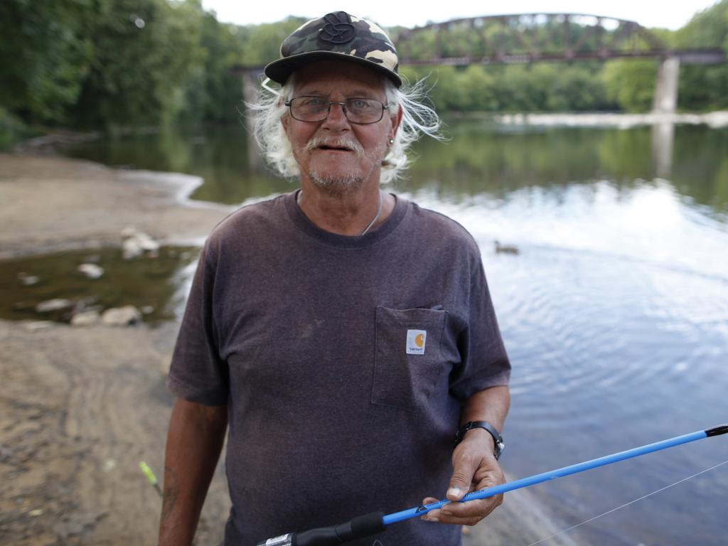 Local resident Charles Galasso is a Donald Trump supporter. Picture: Josh Birt