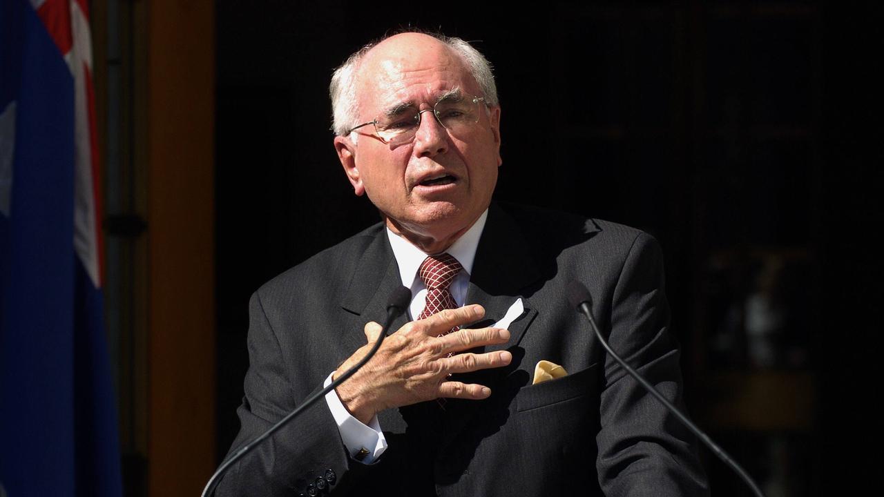 John Howard’s prime ministership was under threat from the AWB scandal. Picture: The Australian