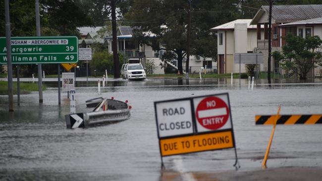 Fairford Rd, Ingham. Photographs from the flooding in Hinchinbrook on Thursday resulting from torrential overnight downpours. Picture: Cameron Bates