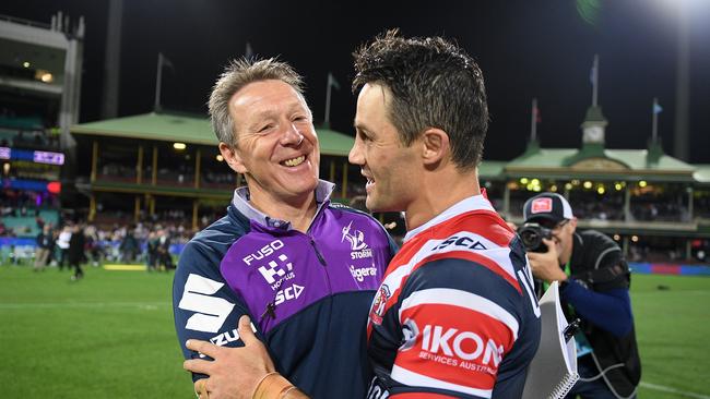 The Roosters got close - and then got better, by recruiting Melbourne star Cooper Cronk. Picture: AAP