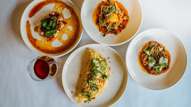 Dishes at FermentAsian, Tanunda. Picture: Keo Encinas