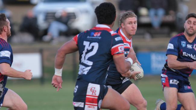 Fullback Steele Brown for Camden Rams. Picture Steve Montgomery