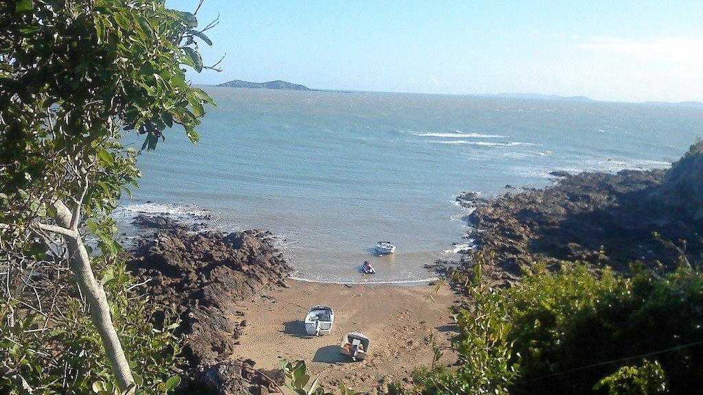 One of Wedge Island&#39;s secluded sandy beaches. Picture: Contributed