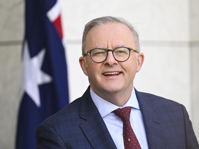 Prime Minister Anthony Albanese has lost his edge over Peter Dutton according to the latest Newspoll. Picture: Picture: NewsWire / Martin Ollman