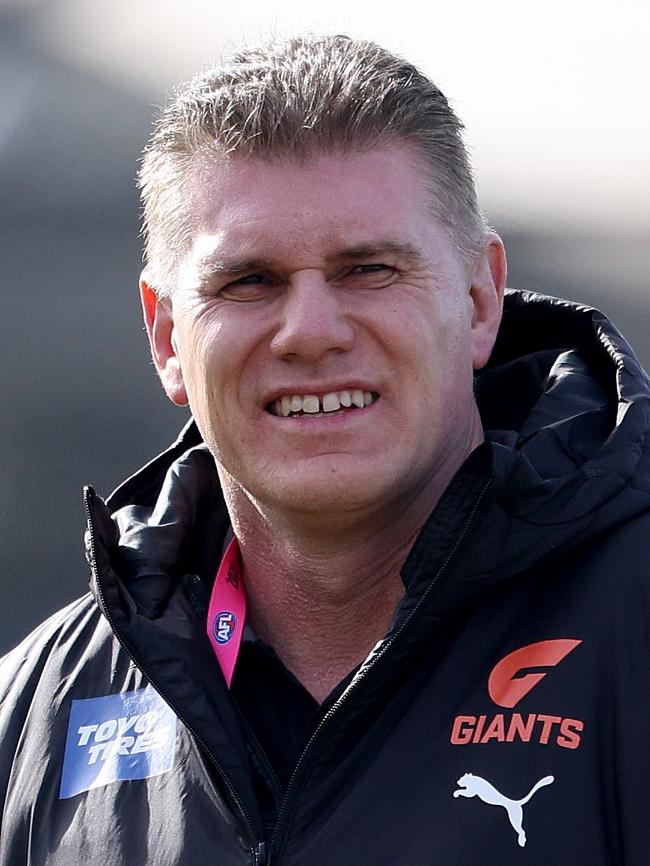 Giants footy boss Jason McCartney appreciated the extra notice compared to their last move. Picture: Jonathan DiMaggio/Getty Images