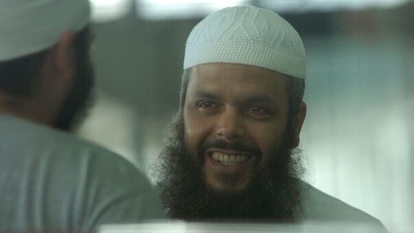 Abdul Nacer Benbrika at Sydney airport after flying in under a false name.