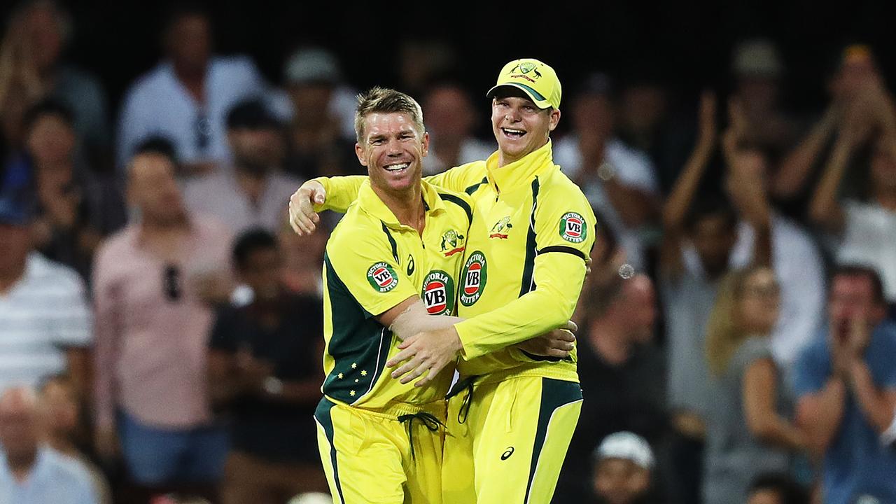 Shane Warne believes Steve Smith and David Warner will benefit from their lengthy suspensions and pull Australia into a position to win the World Cup.
