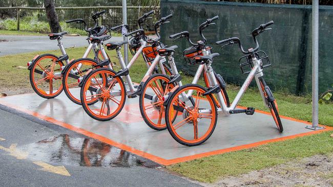 Mobike launched last year Picture: Jerad Williams