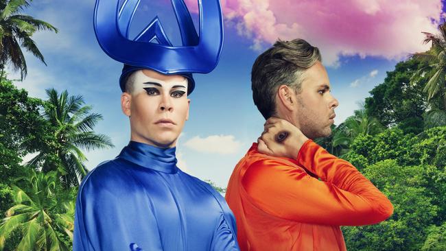 Nick Littlemore says new Empire of the Sun music with Luke Steele (left) is in the works.