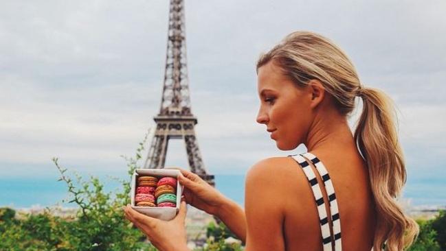 Hannah Polites in France.