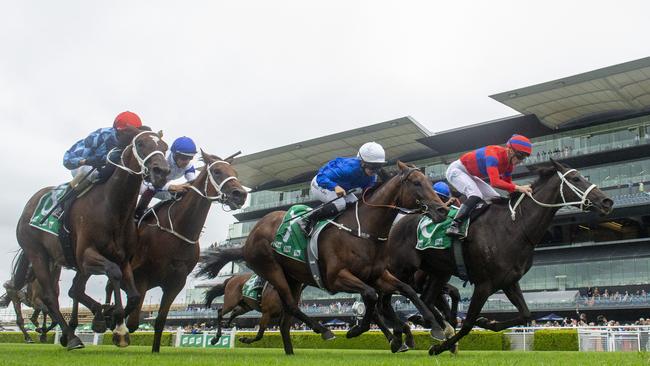 Verry Elleegant won the Chipping Norton at Randwick in 2021, one of its 10 Group 1 race victories. Picture: Jenny Evans/Getty Images