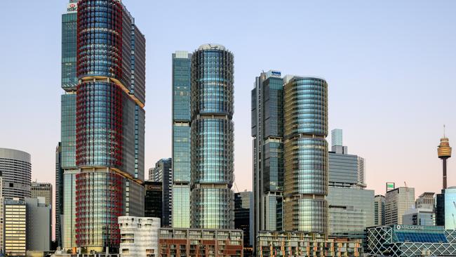 Lendlease-built towers in Sydney.