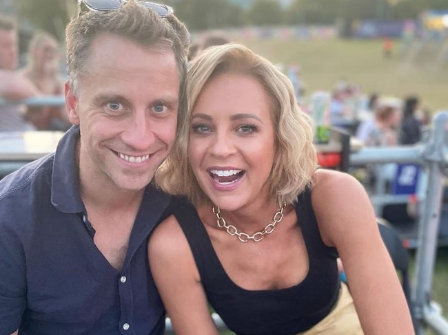 Carrie Bickmore and Chris Walker announced their split in January. Picture: Instagram