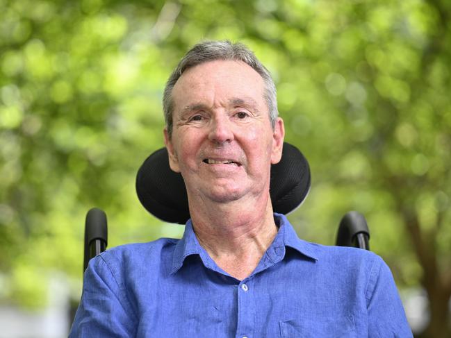 CANBERRA, AUSTRALIA  - NewsWire Photos - January 25, 2025: 2025 Australian of the Year finalist Neale Daniher AO from Victoria at Gelbe Park in Canberra. Picture: NewsWire / Martin Ollman