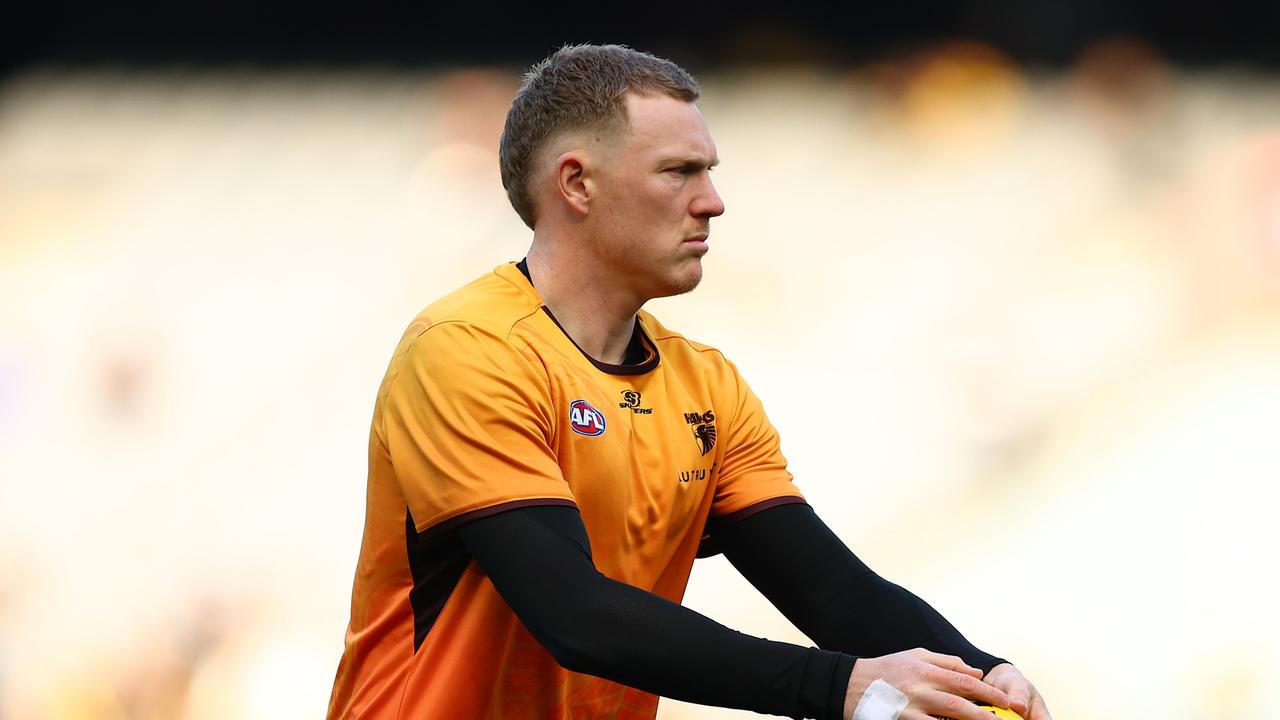 James Sicily helped spoil Dustin Martin’s party. Picture: Graham Denholm/Getty Images