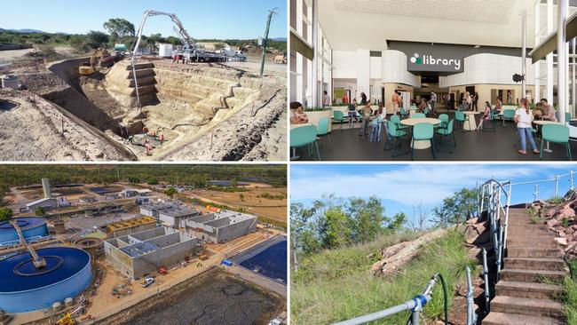 Townsville City Council is working to deliver several key projects around the city. Pictures: Supplied. (1280)