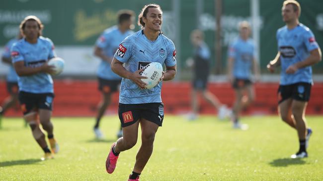 Jarome Luai says his style won’t change in Origin. (Photo by Matt King/Getty Images)