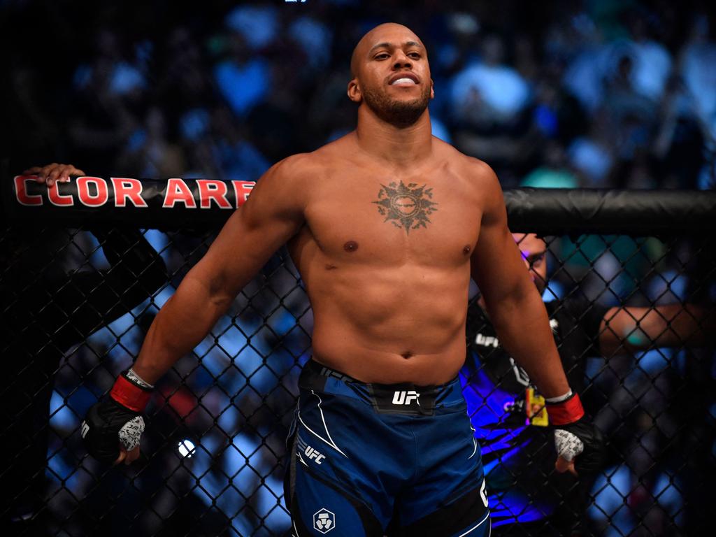 France's Ciryl Gane believes he can outlast Jon Jones. Picture: AFP