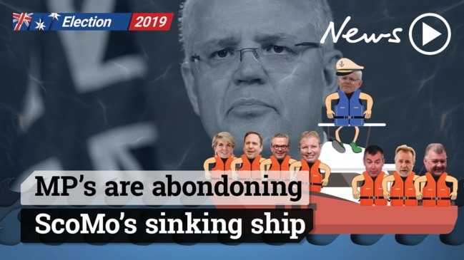 Scott Morrison's sinking ship stirs change among Liberal MP's