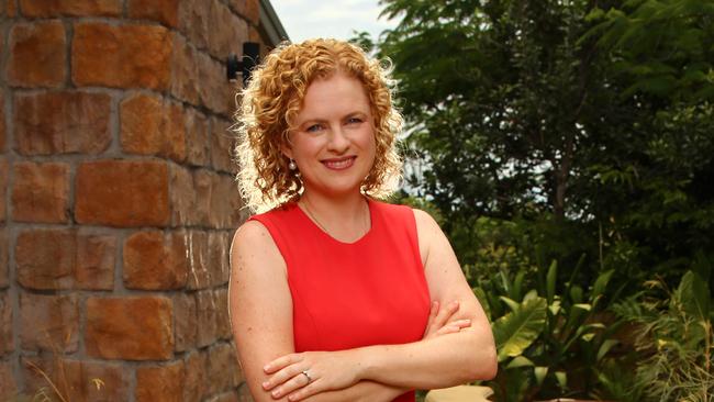 Former Queensland LNP senator-turned-television-presenter Amanda Stoker, who raised eyebrows when she bought a house in the state electorate of Oodgeroo. Picture: David Clark