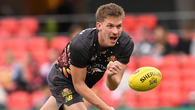 Noah Anderson could finish the season with a bang. Picture: Matt Roberts/AFL Photos/via Getty Images