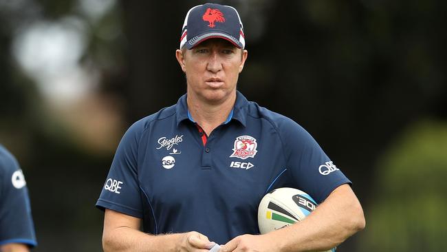 Trent Robinson - like other NRL coashes - is trying to figure out the concussion laws.