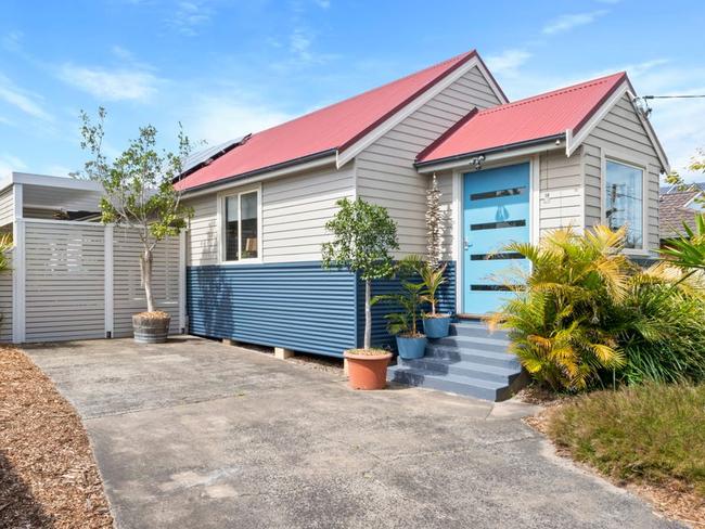 A former Christian church at 102 Bay Rd, Blue Bay, which is now subject to a development application to build three townhouses. Picture: supplied