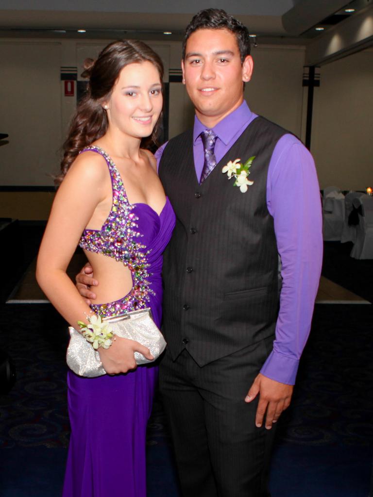 Fabulous Formals - Gracie Marsh and Chrae Tawhai at the Centralian Senior College year 12 formal held at the Doubletree by Hilton