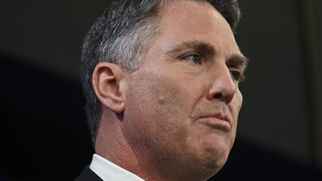 Defence Minister Richard Marles in Canberra on Wednesday. Picture: NCA NewsWire / Martin Ollman