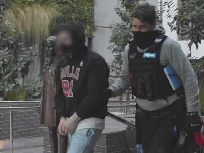 Police have arrest 14 people as part of drugs raids on properties in Melbourne's inner south.