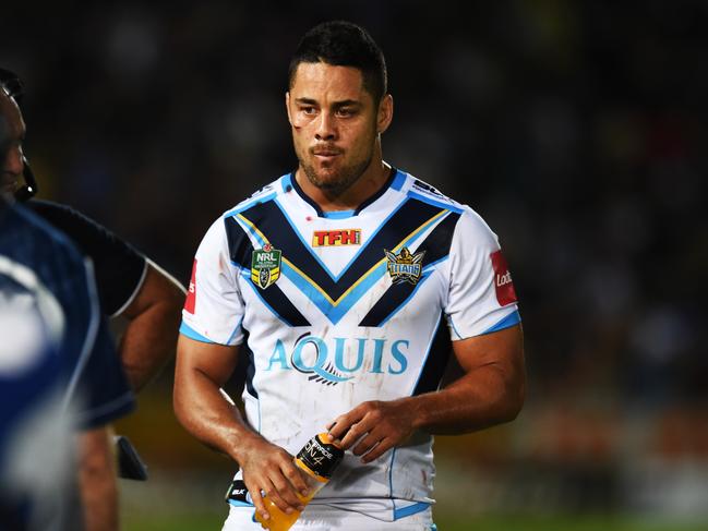 Hayne joined the Gold Coast Titans after a stint in Gridiron. Picture: Zak Simmonds