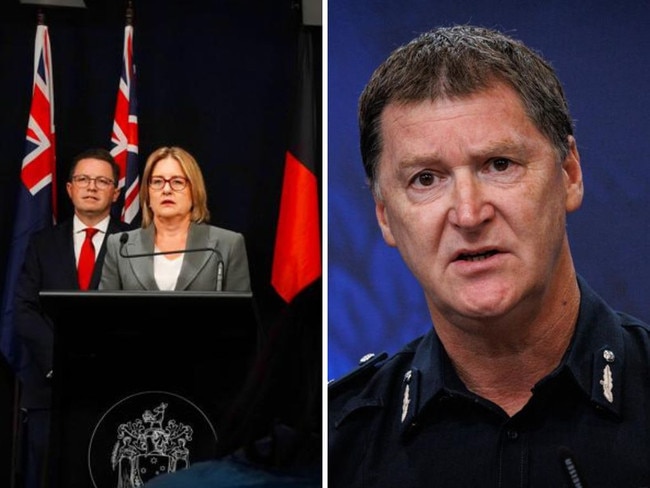 Victorian Premier Jacinta Allan said an "overwhelming" vote of no confidence in police commissioner Shane Patton could not be ignored. Photo: NewsWire